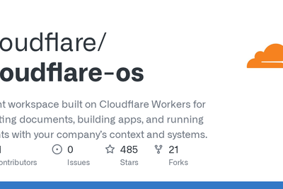 Cloudflare OS – an open-source AI productivity environment