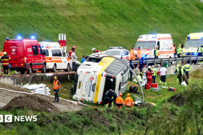Coach crash kills several people in Swiss Alps