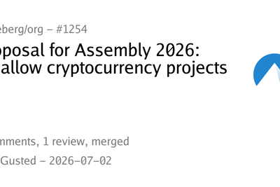 Codeberg Bans Cryptocurrency Projects