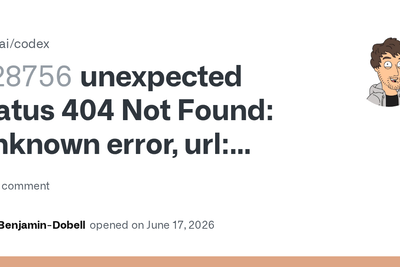 Codex Is Down