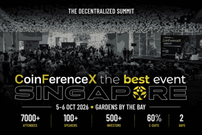CoinFerenceX and The Best Event Join Forces to Launch “CoinFerenceX The Best Event Singapore,” the Decentralised Summit