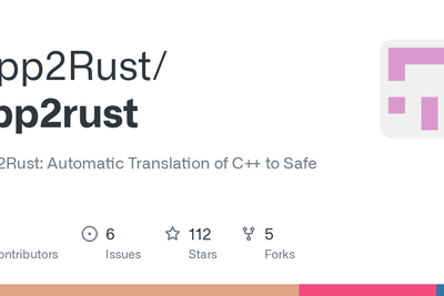 Cpp2Rust: Translates C++ to safe Rust automatically