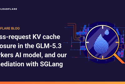 Cross-request KV cache exposure in the GLM-5.3 Workers AI model (155 responses)