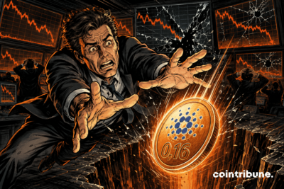 Crypto: Cardano drops and falls to $0.16