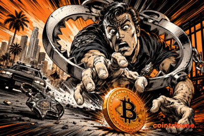 Crypto: Ex-Los Angeles Cop Gets Life for $350K Bitcoin Theft