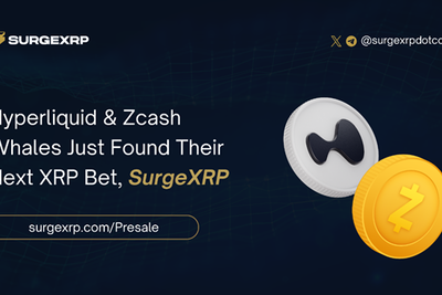 Crypto News Today: Hyperliquid & Zcash Whales Rotate Into SurgeXRP as the XRPL Real Estate Presale Explodes Past 10% Of Soft Cap