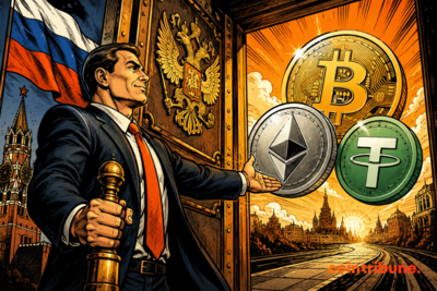 Crypto: Russia Opens the Door to Bitcoin, Ether, and USDT