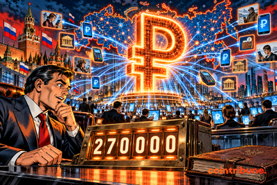 Crypto: Russia Surpasses 270,000 Digital Ruble Accounts