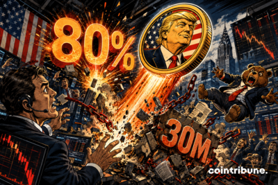 Crypto: Trump’s Memecoin Surges 80%, Liquidating $30M In Short Positions