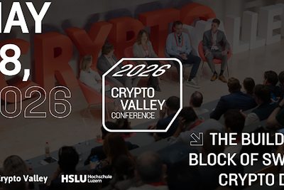 Crypto Valley Conference 2026 brings Switzerland’s & Europe’s most Influential Blockchain and Digital Asset Leaders to Zug on May 28