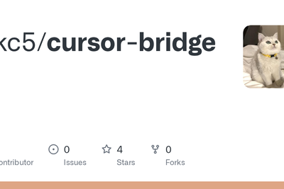 Cursor Bridge – Run Unlimited Claude Code on Your Cursor Subscription