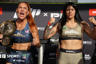 Cyborg title not at stake as opponent misses weight