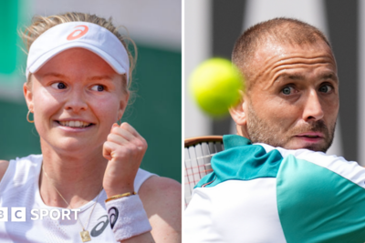 Dart wins in first round of French Open qualifying but Evans out
