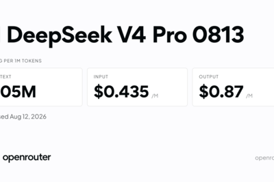 DeepSeek V4 Pro 0813