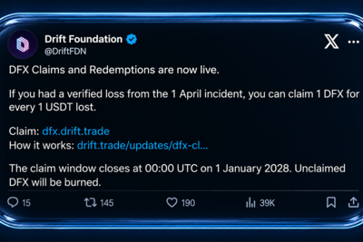 Drift Hack Victims Get Their Money Back, 1 Cent at a Time