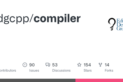 EDG C++ Compiler is open source