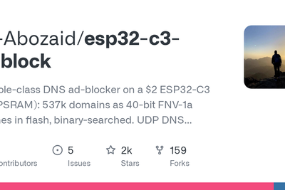 ESP32-C3 Adblock