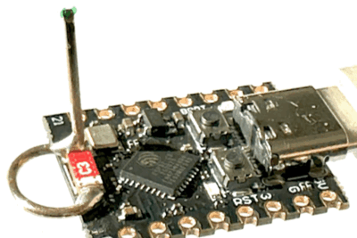 ESP32-C3 SuperMini antenna modification
