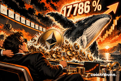 ETH Whale Shows 17,786% Unrealized Gain After 9 Years