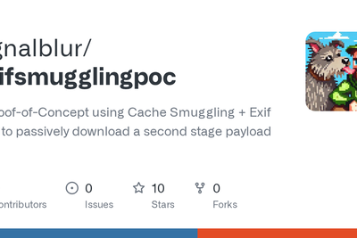Exif Smuggling