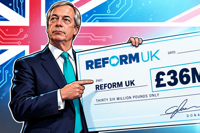 Farage’s Reform UK gets biggest donation ever from crypto billionaire: Reports