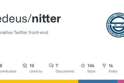 Following legal advice, the Nitter project will continue