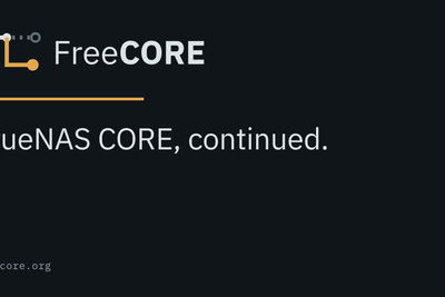 FreeCORE TrueNAS Core – Continued