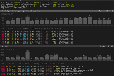 GoAccess – open-source real-time log analyzer and interactive viewer