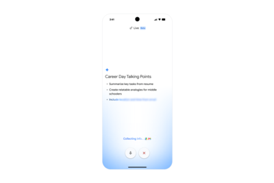 Google adds voice-based prompting to Docs and Keep