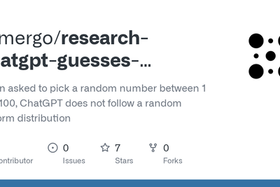 GPT Guesses Between 1 and 100