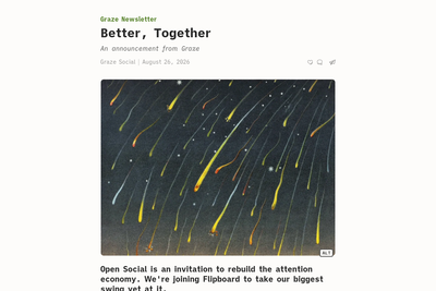 Graze Joins Flipboard