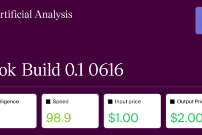 Grok Build 0.1: Intelligence, Performance and Price Analysis