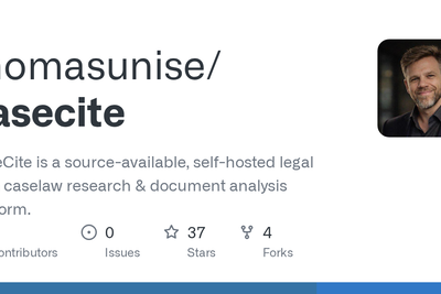 Harvey raised 500M for legal AI, I built the same and open sourced it