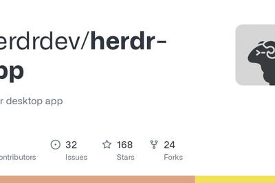 Herdr has released native app