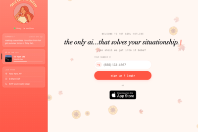 Hot Girl Hotline is like ‘Dear Abby’ for the AI era