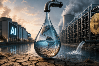 How AI Data Centers and Bitcoin Mining Are Straining Water Resources 