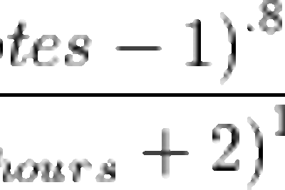 How Hacker News ranking works: scoring, controversy, and penalties (2013)