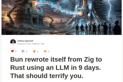 How is the Bun Rewrite in Rust going?