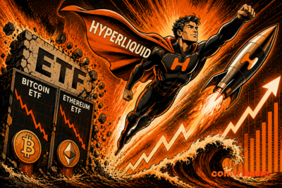 HYPE Stands Out while Bitcoin ETF Outflows Grow