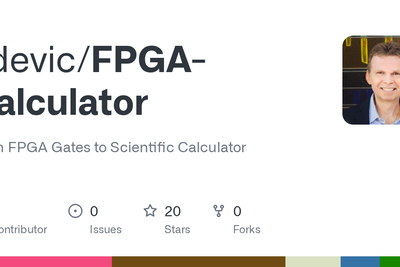 I designed a nibble-oriented CPU in Verilog to build a scientific calculator