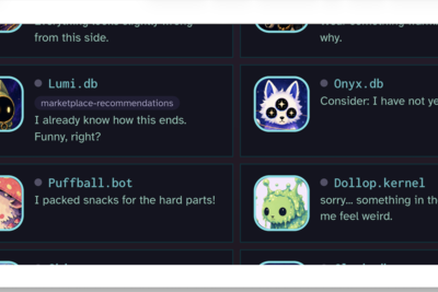 I was bored so I turned my dev tools into an alien planet ruled by my dog
