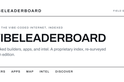 Index of the best vibe coding tools