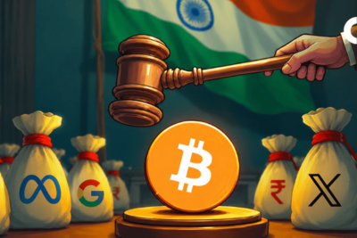 India Tightens Digital Oversight With Meta, Google, X Hearing Amid Crypto Regulation Push