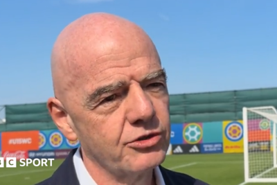 Infantino says he is backed by 'vast majority'