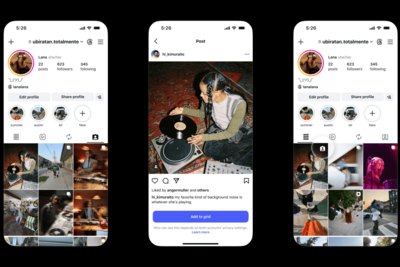 Instagram’s latest feature lets you add tagged posts to your profile grid