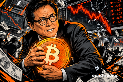 Kiyosaki Says History’s Biggest Crash Has Begun as He Doubles Down on Bitcoin
