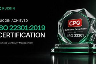 KuCoin Strengthens Operational Resilience with ISO 22301:2019 Certification