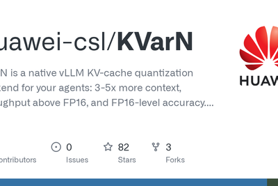KVarN: Native vLLM KV-cache quantization back end by Huawei