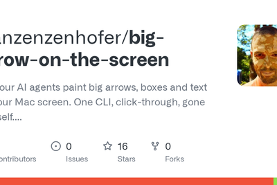 Let your AI agents paint big arrows, boxes and text on your screen