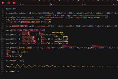 loopmaster – Livecoding Music IDE